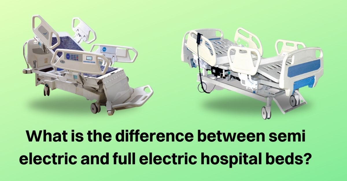 What is the difference between semi electric and full electric hospital