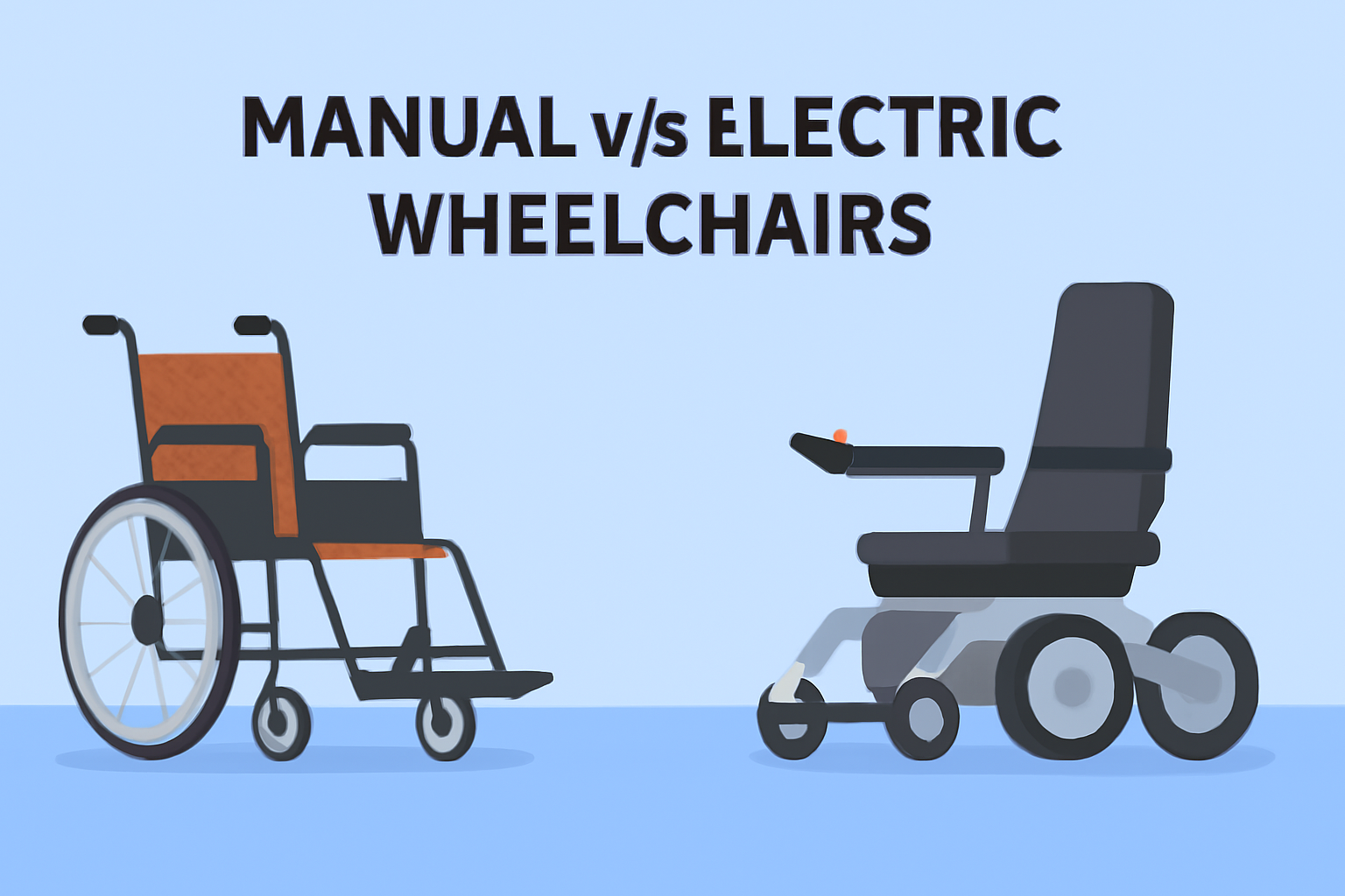 Manual vs Electric Wheelchairs Manual vs Electric Wheelchairs