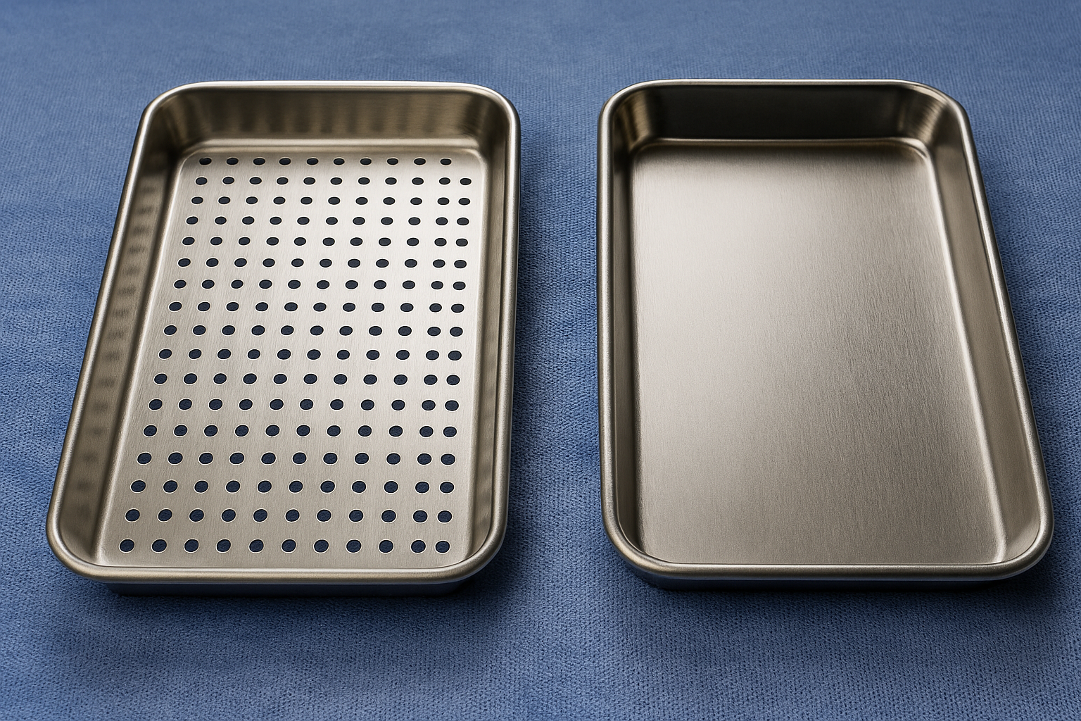 Perforated vs Solid Surgical Trays, Mayo Trays Perforated vs Solid Surgical Trays, Mayo Trays