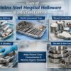 Uses of Stainless Steel Hospital Holloware in Infection Control