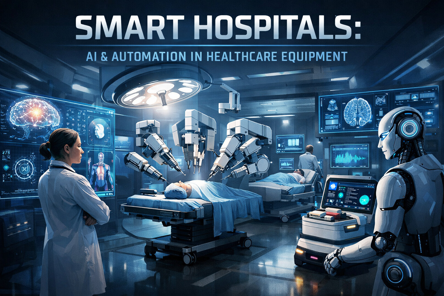 Smart Hospitals AI & Automation in Healthcare Equipment Smart Hospitals AI & Automation in Healthcare Equipment