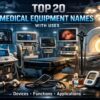 Top 20 Medical Equipment Names with Uses