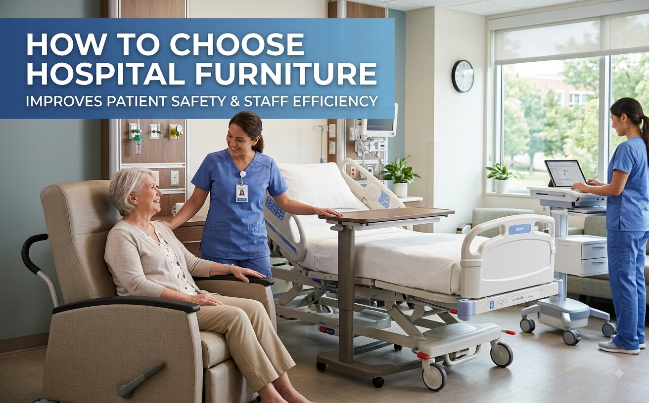 How to choose Hospital Furniture that Improves Patient Safety & Staff Efficiency
